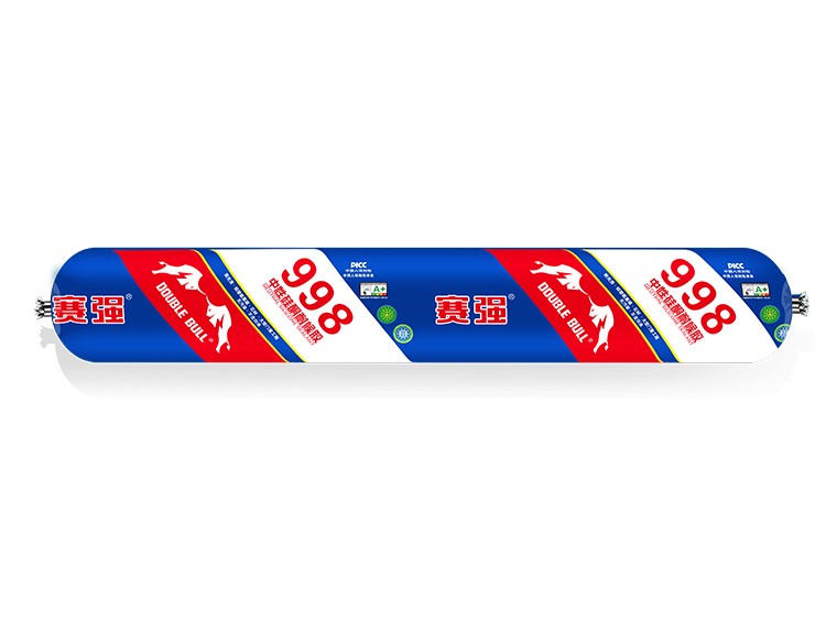 Neutral silicone weather resistant adhesive